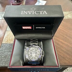 Invicta Marvel Black Panther Men's 48mm Limited Edition Chronograph Watch